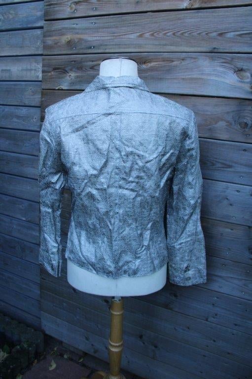 Jasje bruin/ grijs ML Collections mt 42 Vaste prijs, Kleding | Dames, Bruin, Maat 42/44 (L), Ml Collections, Ophalen of Verzenden