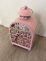 IKEA Gottgera Lantaarn – pastel roze, Ophalen, Overige kleuren, Zo goed als nieuw, Metaal
