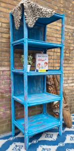 Shabby /India/Manou/Webbing/Kast/Boekenkast, Ophalen of Verzenden