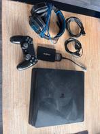 PS4 Slim 500GB Headset + SSD  + optionel 8 spellen !, Spelcomputers en Games, Spelcomputers | Sony PlayStation 4, Ophalen of Verzenden
