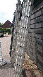 Diverse (uitschuif)ladders, Doe-het-zelf en Verbouw, Ladders en Trappen, Ophalen, Gebruikt, Ladder, Opvouwbaar of Inschuifbaar