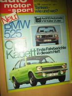 AM&S 1973 18  Opel Kadett C BMW 525 2002 Turbo  Auburn 851, Boeken, Ophalen, Gelezen, Overige merken