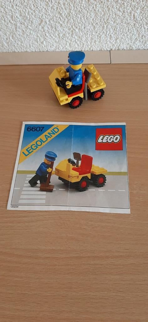 Lego 6607 Service Truck Vintage 1982, Ophalen of Verzenden, Zo goed als nieuw
