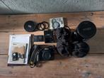 Nikon D3200 incl. 4 lenzen met toebehoren., Ophalen, Spiegelreflex, Zo goed als nieuw, Nikon