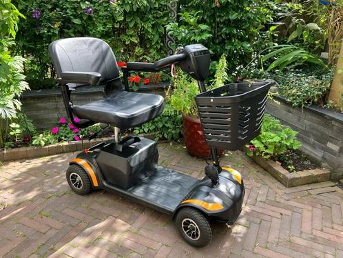 De Vermeiren One scootmobiel inklapbaar demontabel Mango, Diversen, Brommobielen en Scootmobielen, Zo goed als nieuw, Mango, 16 t/m 25 km