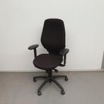 Dauphin bureaustoel - zwarte stof, Niet ingevuld, Gebruikt, Niet ingevuld, Niet ingevuld