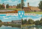 ALMELO Monument Postkantoor Klokkenbelt (Rechte Rand), Verzamelen, Ansichtkaarten | Nederland, Verzenden, 1960 tot 1980, Gelopen