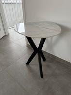 Richmond bijzettafel Trocadero zwart wit zo goed als nieuw, Huis en Inrichting, Japandi, Minder dan 55 cm, Metaal of Aluminium