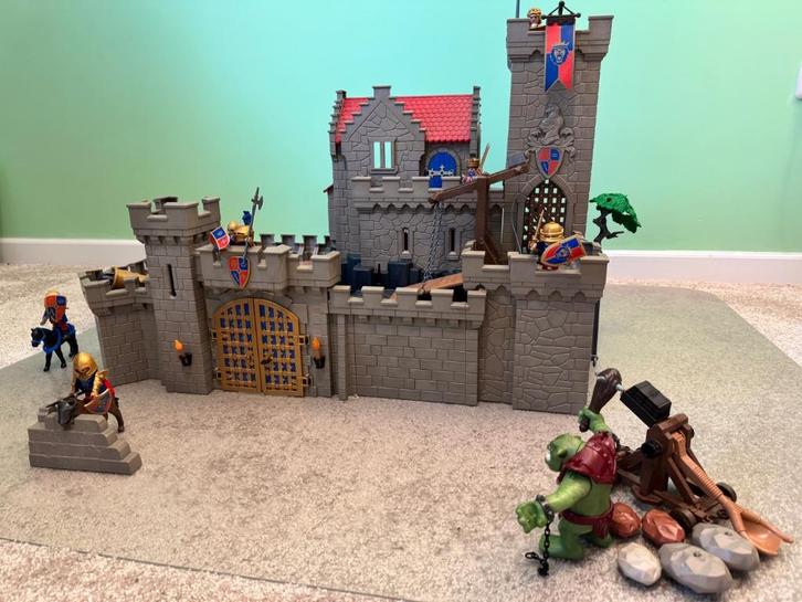 Playmobil kasteel 6000 – Imperial Lion ridders, Kinderen en Baby's, Speelgoed | Playmobil, Zo goed als nieuw, Los playmobil, Ophalen of Verzenden