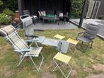 Verschillende kampeerstoelen en krukjes, Caravans en Kamperen, Kampeermeubelen, Ophalen, Gebruikt