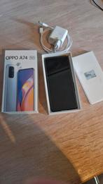 Oppo A74 5G met pantser glas in doos en mobiel, Telecommunicatie, Mobiele telefoons | Overige merken, Ophalen of Verzenden, Zo goed als nieuw