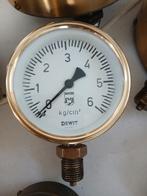 Firma M. Duintjer & Zonen" Wildervank Manometer, Ophalen of Verzenden