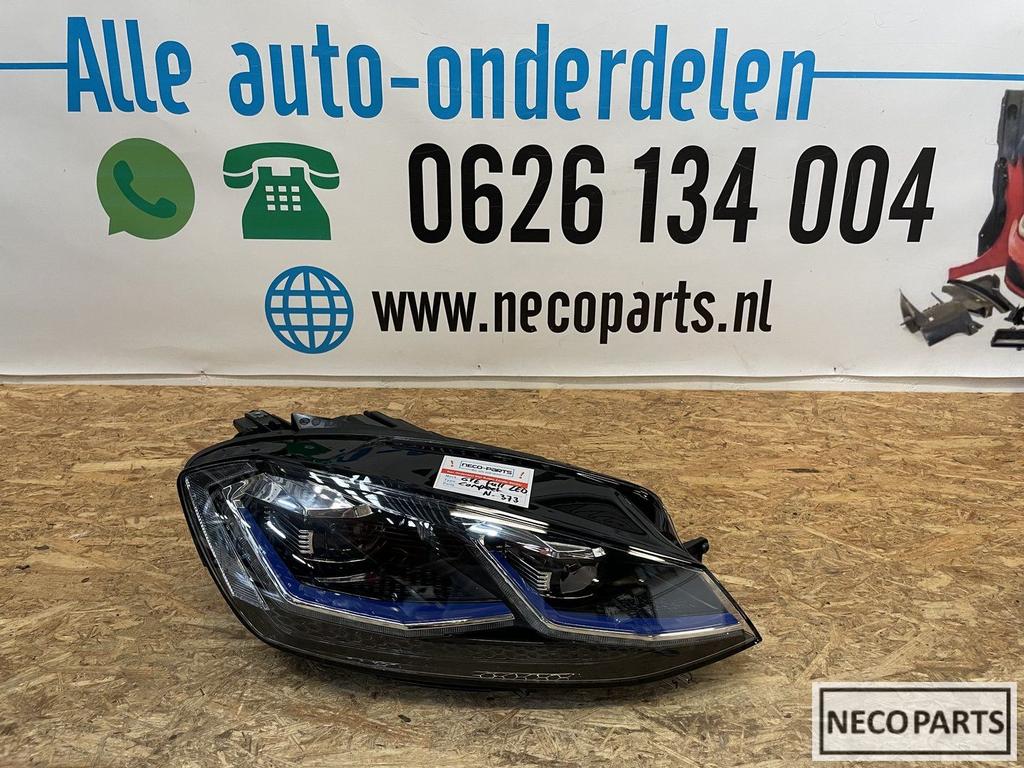 VW GOLF 7 GTE FACELIFT VOL LED KOPLAMP RECHTS 5G1941082B, Ophalen of Verzenden, Gebruikt, Volkswagen