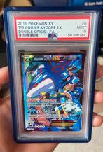 Team Aqua’s Kyogre EX (Double Crisis) PSA 9, Hobby en Vrije tijd, Verzamelkaartspellen | Pokémon, Ophalen of Verzenden, Zo goed als nieuw