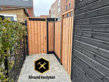 Betontegel Hout-Beton Schutting Achtertuin Poort Douglas beschikbaar voor biedingen