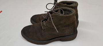 ecco schoenen bruin nubuck maat 40 beschikbaar voor biedingen