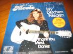 Nicole: Ein bißchen Frieden, Cd's en Dvd's, Vinyl Singles, Ophalen of Verzenden, Zo goed als nieuw, Pop, Single
