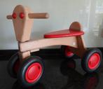 houten loopfiets met 4 wielen, Ophalen of Verzenden, Zo goed als nieuw, Rij- of Hobbelspeelgoed