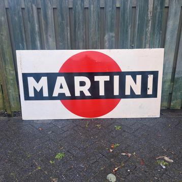 Martini reclamebord foremail  Emaillerie Belge Bruxelles '60 beschikbaar voor biedingen