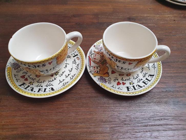 Soepkom Blond, Huis en Inrichting, Keuken | Servies, Gebruikt, Kom(men), Blond Amsterdam, Aardewerk, Ophalen