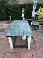 Gratis houten tuintafel - 90x185 cm, Tuin en Terras, Ophalen, Gebruikt, Rechthoekig, Hout