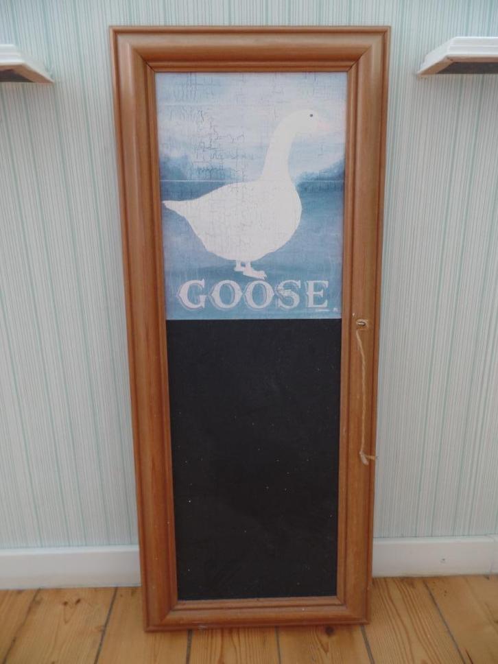 Leuk memobord / krijtbord ** NIEUW **, Huis en Inrichting, Woonaccessoires | Memoborden, Nieuw, Krijtbord, Ophalen of Verzenden