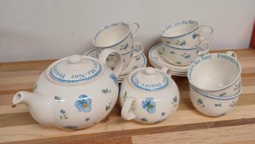 Libelle thee servies forgot-me-not beschikbaar voor biedingen