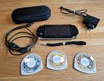 Sony PSP 3004, Spelcomputers en Games, Spelcomputers | Sony PSP, Ophalen of Verzenden, Gebruikt, Met games, PSP 3000