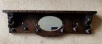 Antieke wandkapstok - massief hout en elegante ornamenten, Antiek en Kunst, Antiek | Kleding en Accessoires, Ophalen