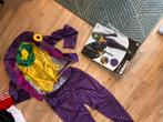 Joker Kostuum - Maat M - Carnaval/Halloween, Carnaval, Zo goed als nieuw, Kleding, Ophalen