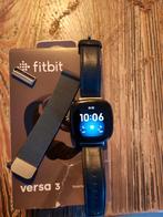 Fitbit versa 3 ruilen kan ook, Sieraden, Tassen en Uiterlijk, Smartwatches, Ophalen, Zo goed als nieuw, Zwart, Android