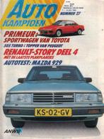 Autokampioen 27 1984 : Mazda 929 - Peugeot 505 Turbo inj., Ophalen of Verzenden, Gelezen, Algemeen