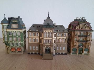 VOLLMER H0 STADHUIZEN(POSTKANTOOR/BANKGEBOUW/EN CAFE) beschikbaar voor biedingen