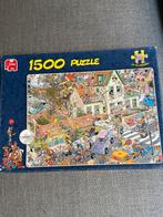Jan van Haasteren Puzzel - de storm - 1500 stukjes, Hobby en Vrije tijd, Denksport en Puzzels, Ophalen of Verzenden, 500 t/m 1500 stukjes
