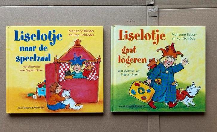 Set van twee boekjes van Liselotje : logeren en speelzaal, Boeken, Kinderboeken | Baby's en Peuters, Zo goed als nieuw, Ophalen of Verzenden