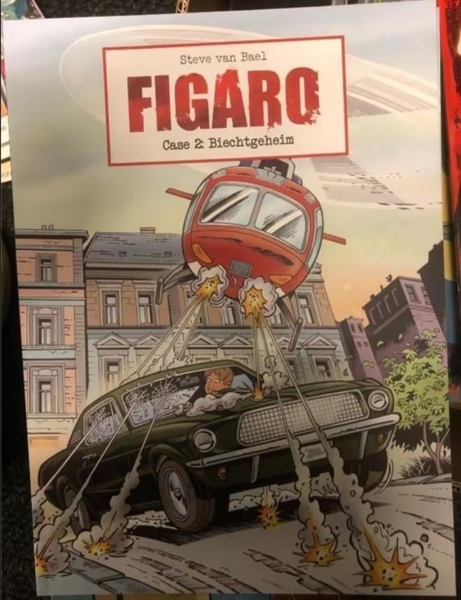 Biechtgeheim Figaro b3, Eén stripboek, Ophalen of Verzenden, Zo goed als nieuw
