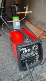 230V MIG Lasapparaat - Ferm Mig 100, Doe-het-zelf en Verbouw, Gereedschap | Lasapparaten, Ophalen, Gebruikt, Co2