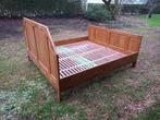 TWEEPERSOONS BED, Ophalen, Bruin, Tweepersoons, Zo goed als nieuw