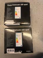 Nova Driehoek LED Spot - 2x Set van 2, Huis en Inrichting, Kunststof, Nieuw, Ophalen of Verzenden, Led