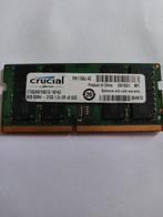 CRUICAL 8GB 2133 MHz DDR4 Laptop Ram, Computers en Software, RAM geheugen, Ophalen of Verzenden, Laptop, Zo goed als nieuw, DDR4