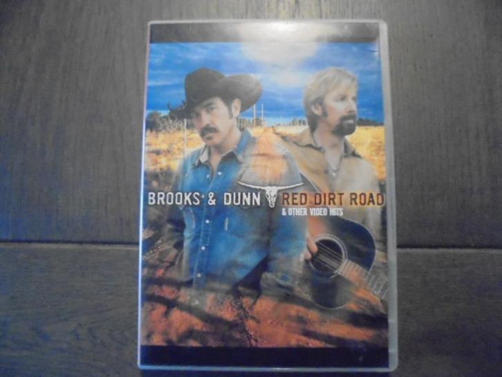 Brooks & Dunn, Red Dirt Road & other Video Hits, Cd's en Dvd's, Dvd's | Muziek en Concerten, Zo goed als nieuw, Muziek en Concerten