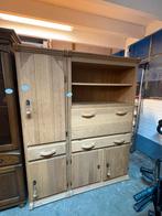 Mooie eikenhouten kast - 2-delig, Ophalen, Eikenhout