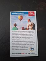 BAS Ballonvaarten € 30,- korting p.p., Tickets en Kaartjes, Drie personen of meer, Kortingsbon, Overige typen