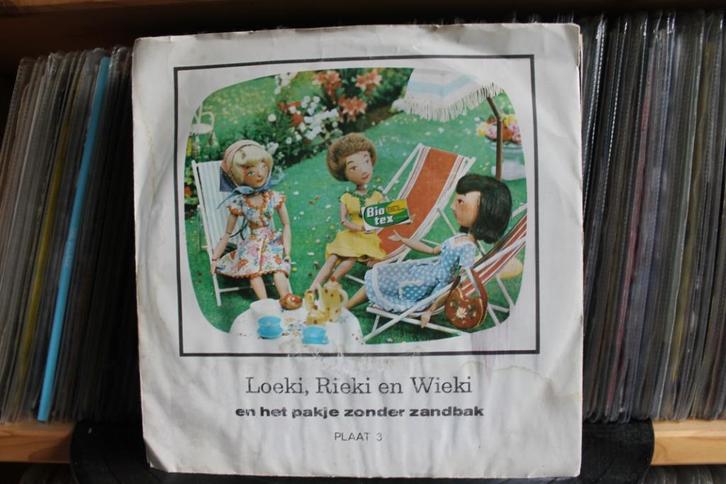 7" Single Loeki, Rieki En Wieki - Plaat 3, Cd's en Dvd's, Vinyl Singles, Gebruikt, Single, Pop, 7 inch, Ophalen of Verzenden