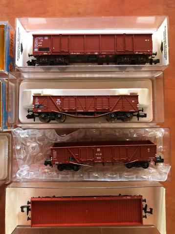 4 stortgoed wagons beschikbaar voor biedingen