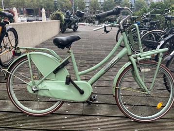 Kinderfiets Popal 24 inch mintgroen beschikbaar voor biedingen