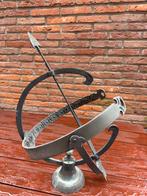 Bronzen zonnewijzer, Tuin en Terras, Ophalen of Verzenden, Gebruikt