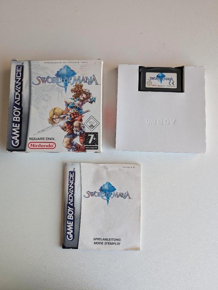 Sword of mana GBA, Spelcomputers en Games, Games | Nintendo Game Boy, Zo goed als nieuw, Role Playing Game (Rpg), 1 speler, Vanaf 12 jaar