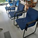drie Castelijn stoelen, Huis en Inrichting, Stoelen, Ophalen, Gebruikt, Zwart, Eén