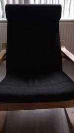 Poang schommelstoel berkenfineer/Hillared antraciet, Ophalen, Gebruikt, Eenpersoons